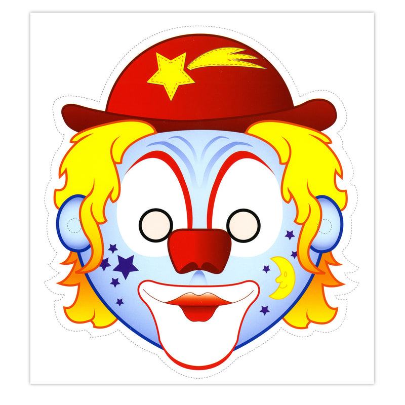 Afbeelding laden in galerijviewer, Centraal boekhuis maskers: clowns
