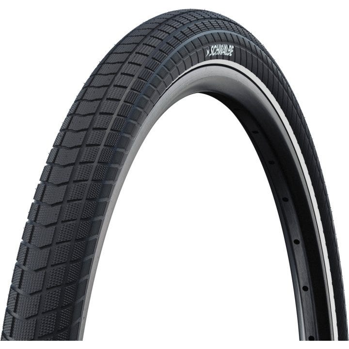 Afbeelding laden in galerijviewer, Schwalbe buitenband motion super moto-x 26x2.15 55-559 greenguard zwart relf
