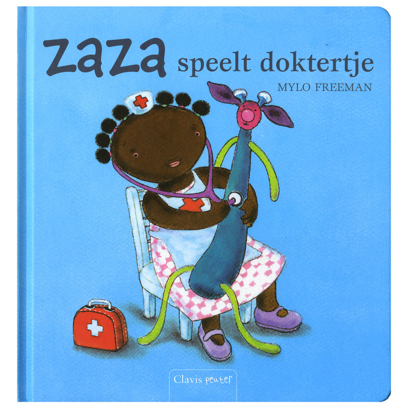 Afbeelding laden in galerijviewer, Zaza speelt dokterje
