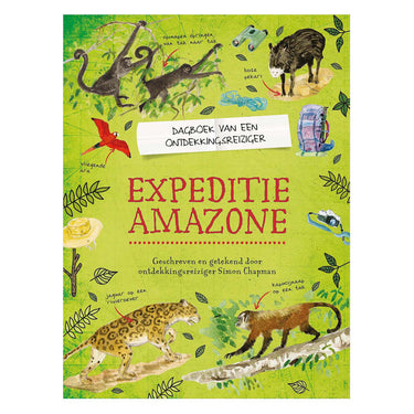 Centraal boekhuis dagboek van een ontdekkingsreiziger - expeditie amazone