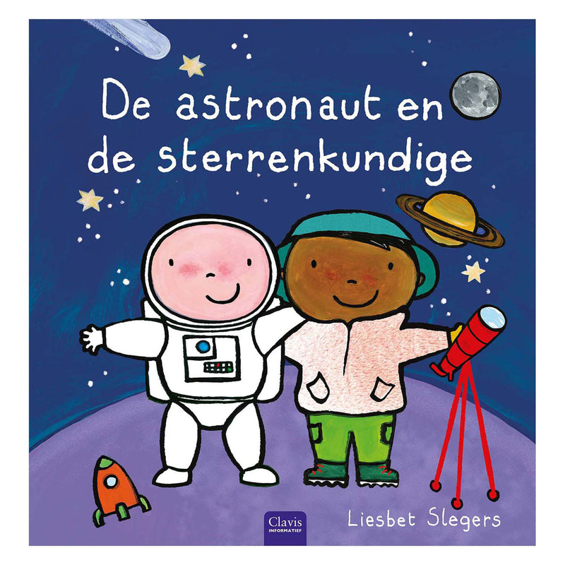 Afbeelding laden in galerijviewer, Centraal boekhuis de astronaut en de sterrenkundige
