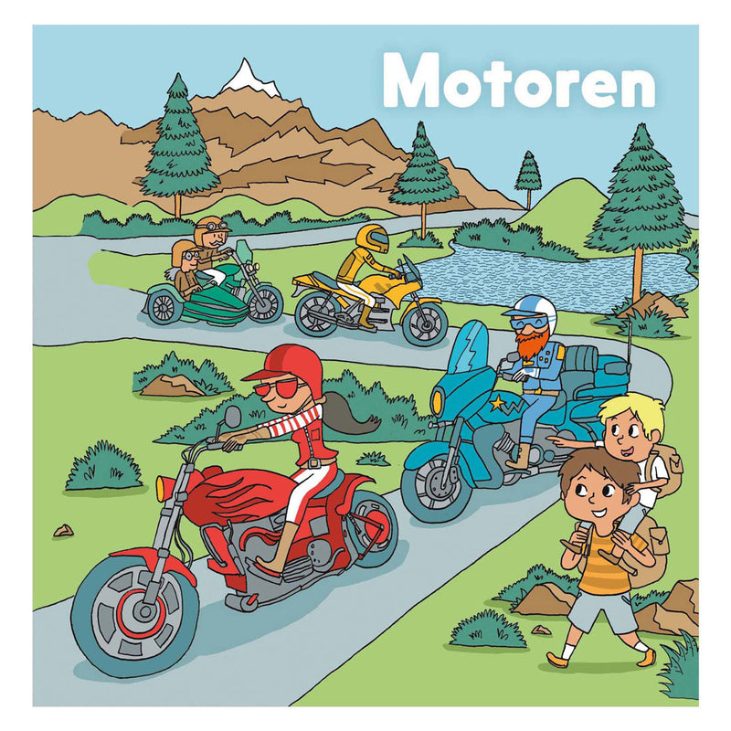 Afbeelding laden in galerijviewer, Centraal boekhuis motoren kinderboek
