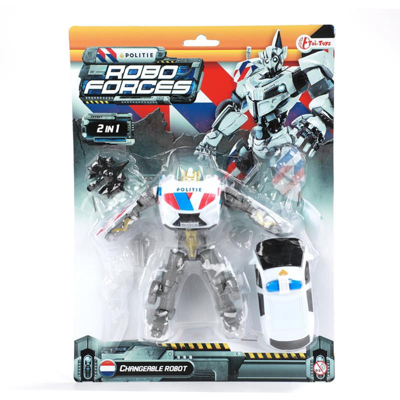 Afbeelding laden in galerijviewer, Toi-toys toi toys roboforces veranderrobot -politieauto- (nl)

