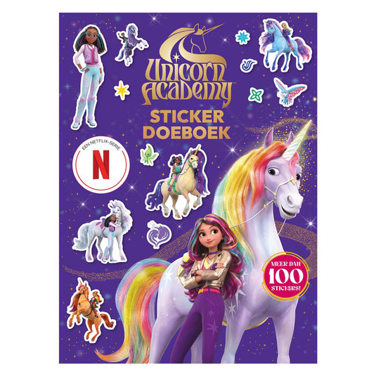 Unicorn academy sticker doeboek 4+ | 2 stuks