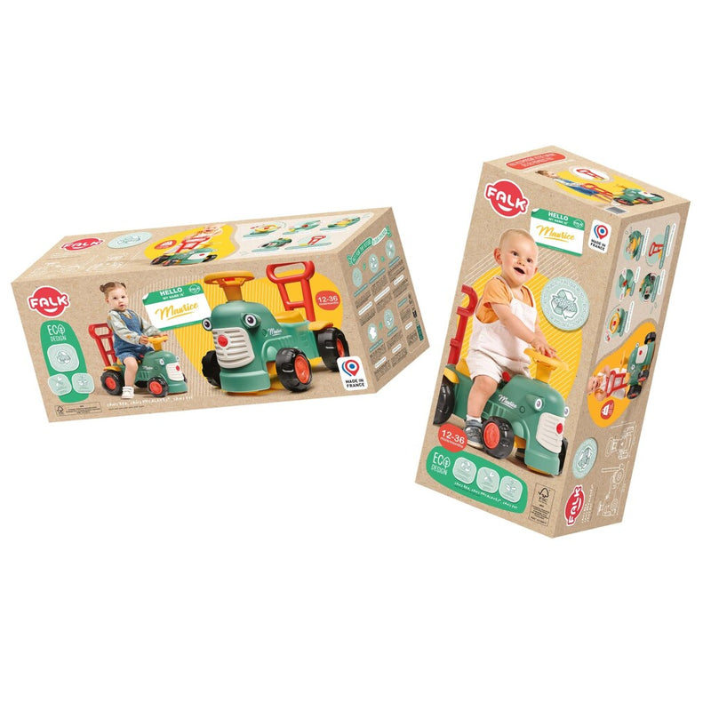 Afbeelding laden in galerijviewer, Falk maurice looptractor set groen geel
