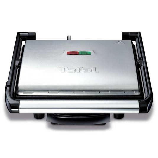 Tefal gc241d multifunctionele panini grill 2000w zwart rvs