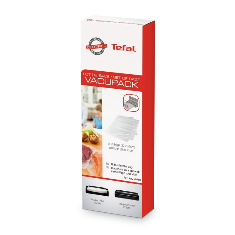 Afbeelding laden in galerijviewer, Tefal xa2540 vacuümzakken 18 stuks
