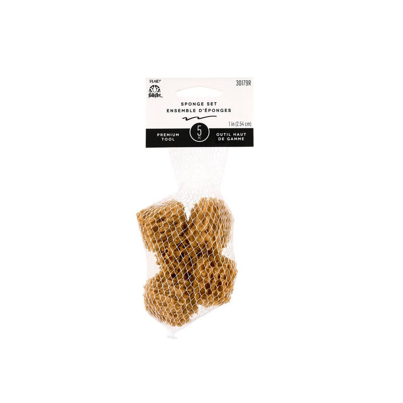 Afbeelding laden in galerijviewer, Folkart • synthetic see sponge 5pcs
