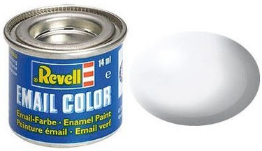 Revell - modelbouwverf nr 301 wit zijdemat