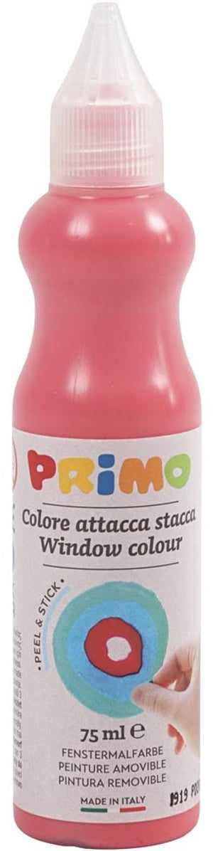 Primo raamverf - verf voor ramen - rood - 75ml
