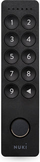 Nuki keypad 2 – elektronisch deurslot met vingerafdrukscanner toegangscode – sleutelloos, veilig eenvoudig in gebruik – zwart