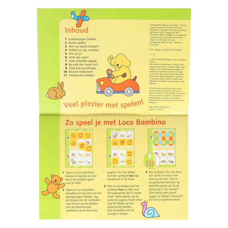 Afbeelding laden in galerijviewer, Loco bambino - dribbel en zijn vriendjes 3-5 jaar
