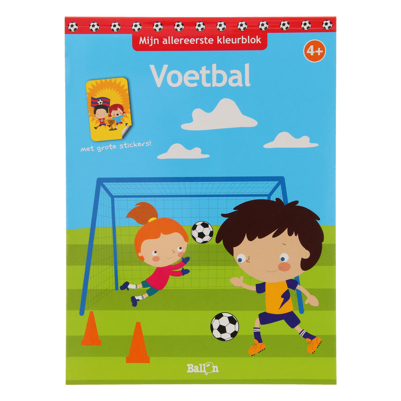 Afbeelding laden in galerijviewer, Standaard Uitgeverij Mijn Allereerste Kleurblok Voetbal
