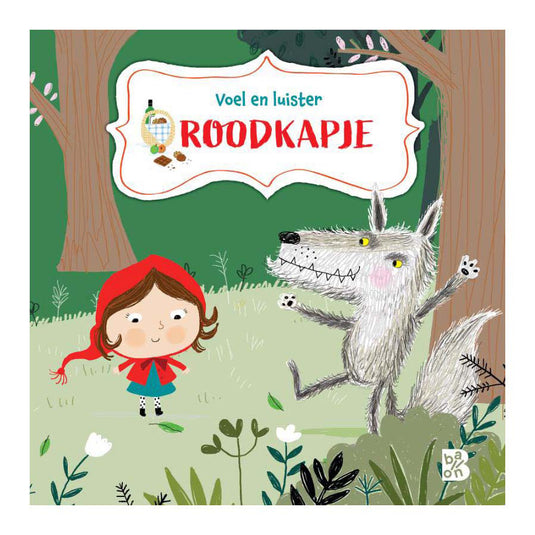 Wins holland voelgeluidenboek - roodkapje