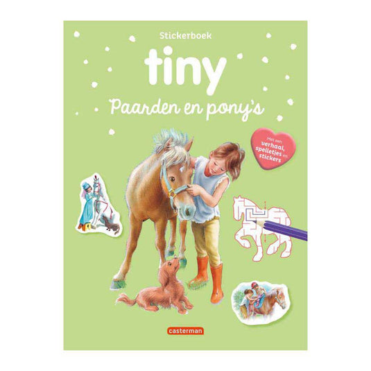 Standaard uitgeverij tiny stickerboek - paarden en pony's