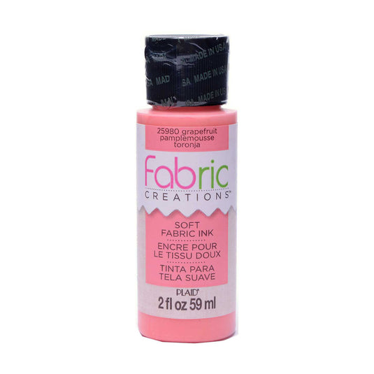 Fabric creations • soft fabric inkt 59ml grapefruit