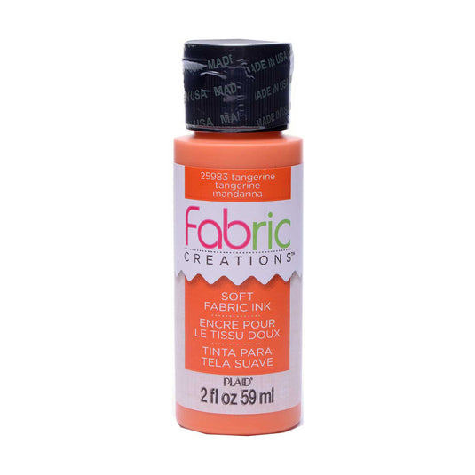 Fabric creations • soft fabric inkt 59ml tangerine