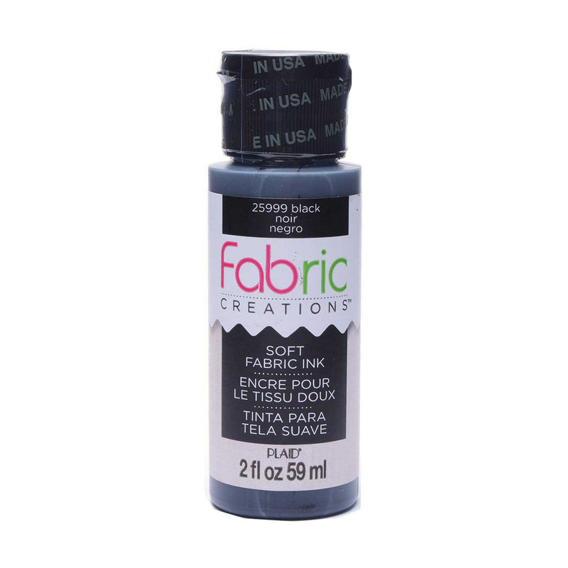 Afbeelding laden in galerijviewer, Fabric creations • soft fabric inkt 59ml black
