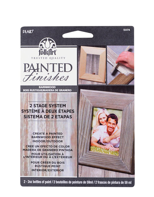 Folkart • painted finishes carded barnwood kit 59ml