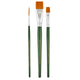 Folkart • one stroke brush sets basic set-glaze flat script