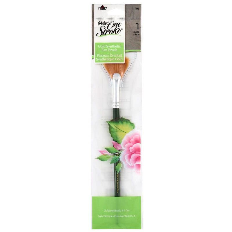 Afbeelding laden in galerijviewer, Folkart • one stroke brush sets fan brush

