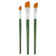 Folkart • one stroke brush sets angle brush set 3x