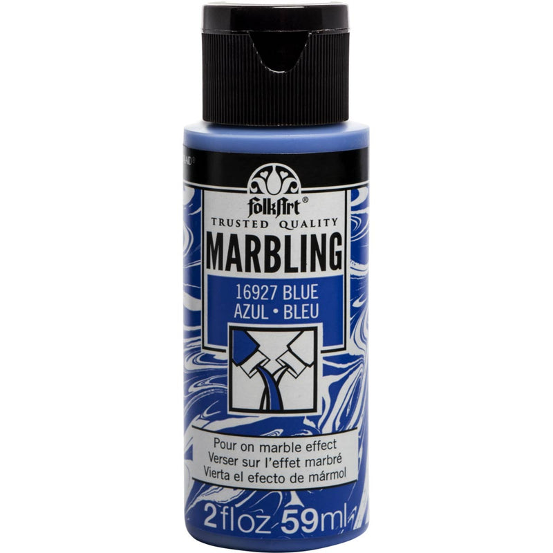 Afbeelding laden in galerijviewer, Folkart • marbling paint color 59ml blue
