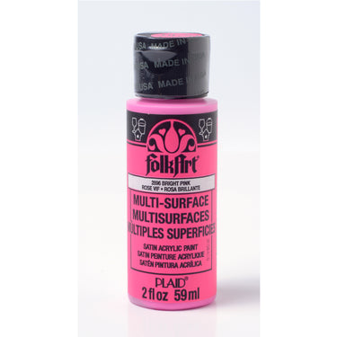 Folkart • multi-surface paint bright pink 59ml