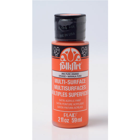 Folkart • multi-surface pure orange 59ml