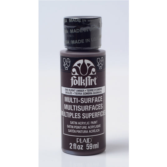 Folkart • multi-surface burnt umber 59ml