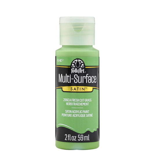 Folkart • multi-surface satin fresh cut grass 59ml