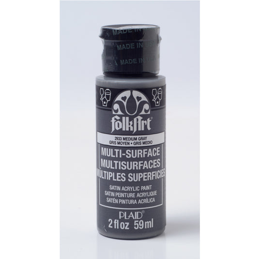 Folkart • multi-surface medium gray 59ml