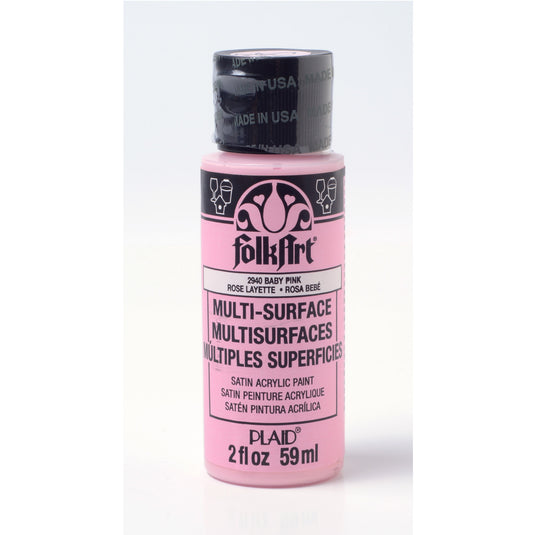 Folkart • multi-surface paint baby pink 59ml
