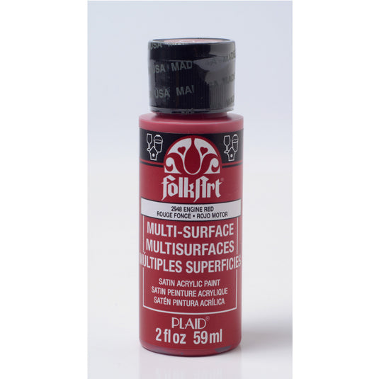 Folkart • multi-surface engine red 59ml