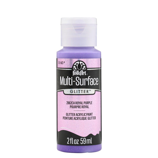 Folkart • multi-surface glitter royal purple 59ml