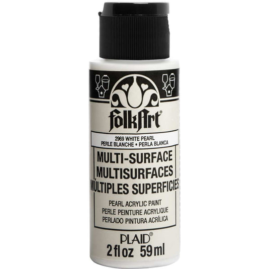 Folkart • multi-surface pearl white 59ml