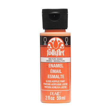 Folkart • enamel 59ml pure orange