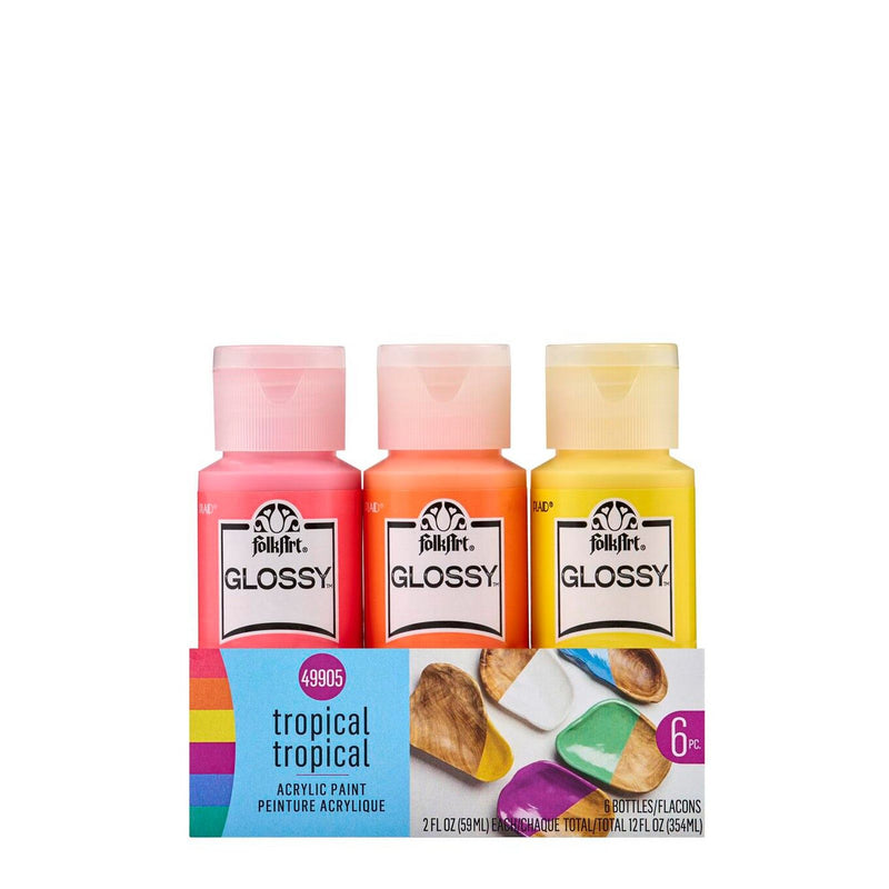 Afbeelding laden in galerijviewer, Folkart • paint sets glossy 6x
