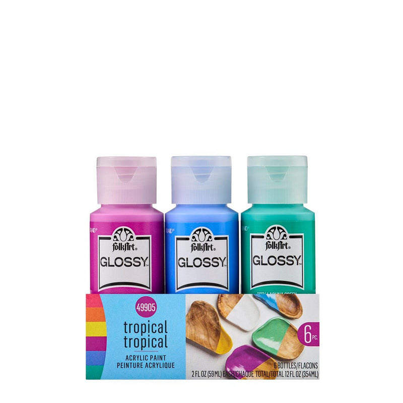 Afbeelding laden in galerijviewer, Folkart • paint sets glossy 6x
