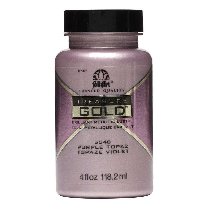 Afbeelding laden in galerijviewer, Folkart • treasure gold 118ml purple topaz
