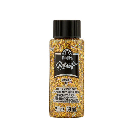 Folkart • glitterific colors gold 59ml
