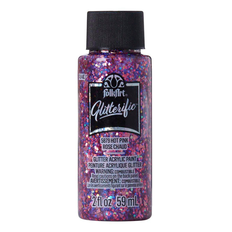 Afbeelding laden in galerijviewer, Folkart • glitterific colors hot pink 59ml
