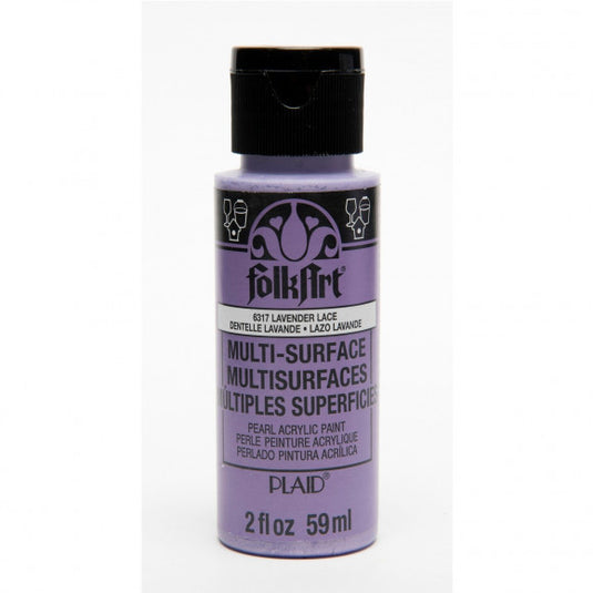 Folkart • multi-surface pearl lavender lace 59ml