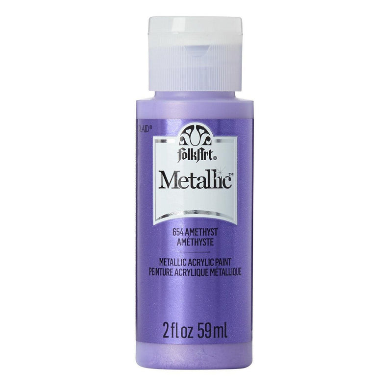 Afbeelding laden in galerijviewer, Folkart • metallic acrylic paint amethyst 59ml
