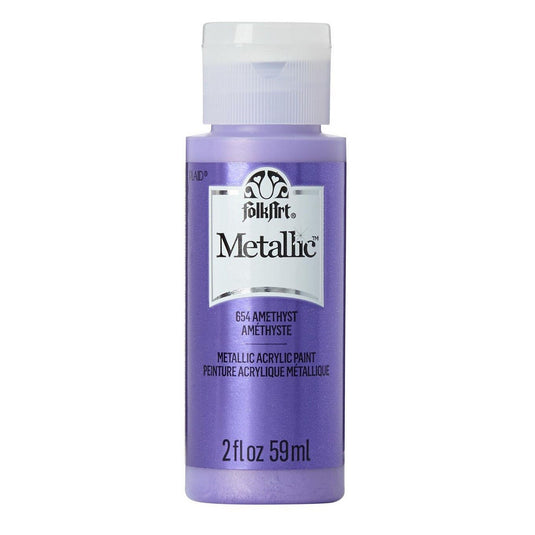 Folkart • metallic acrylic paint amethyst 59ml