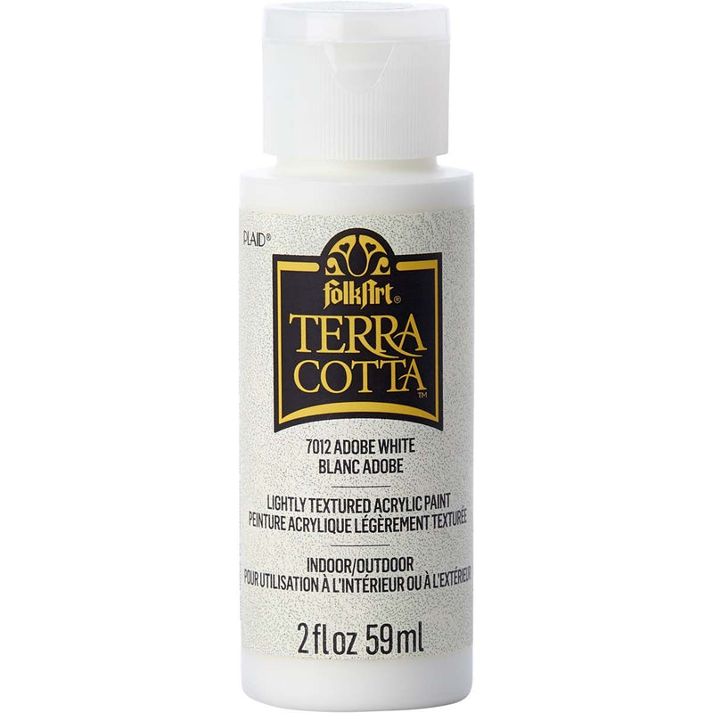 Afbeelding laden in galerijviewer, Folkart • terra cotta textured acrylic paint 59ml adobe white

