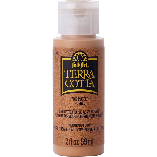 Folkart • terra cotta textured acrylic paint 59ml pueblo