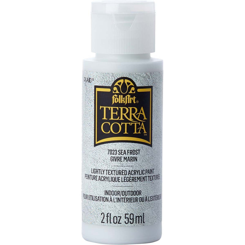 Afbeelding laden in galerijviewer, Folkart • terra cotta textured acrylic paint 59ml sea frost
