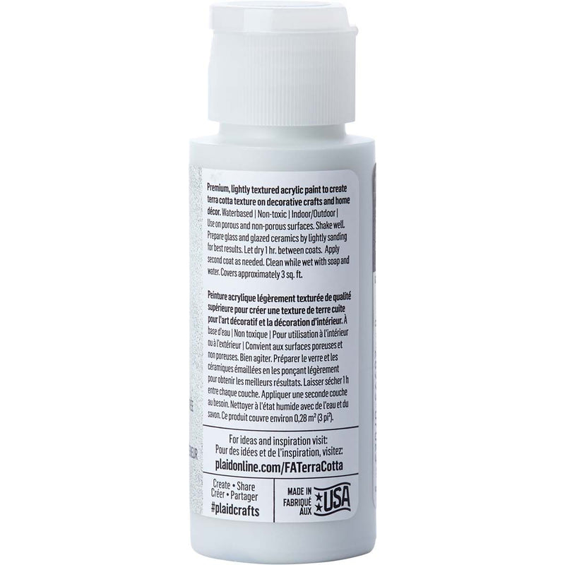 Afbeelding laden in galerijviewer, Folkart • terra cotta textured acrylic paint 59ml sea frost
