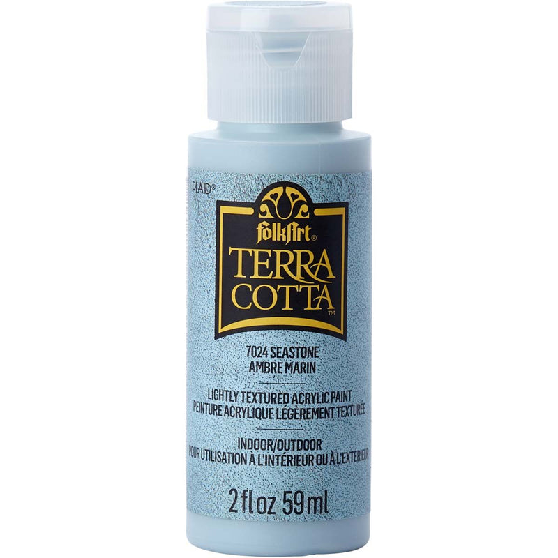 Afbeelding laden in galerijviewer, Folkart • terra cotta textured acrylic paint 59ml sea stone
